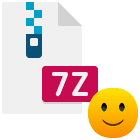 icon depicting a 7 zip archive filetype