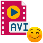 icon depicting an Audio Video Interleave filetype