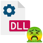 icon depicting a DLL filetype