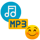 icon depicting an MP3 filetype