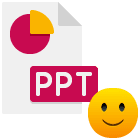 icon depicting a PPT filetype