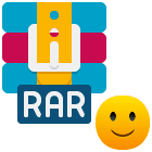 icon depicting a RAR filetype