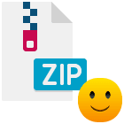 icon depicting a ZIP filetype