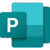 Microsoft Publisher colour icon